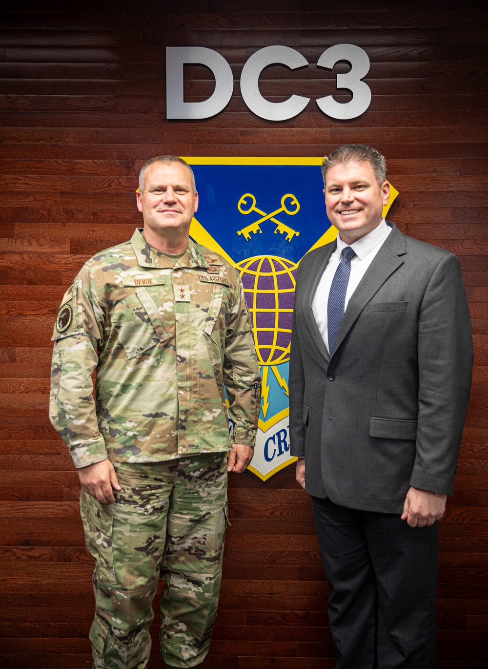 DC3 host Maj. Gen. Daniel DeVoe