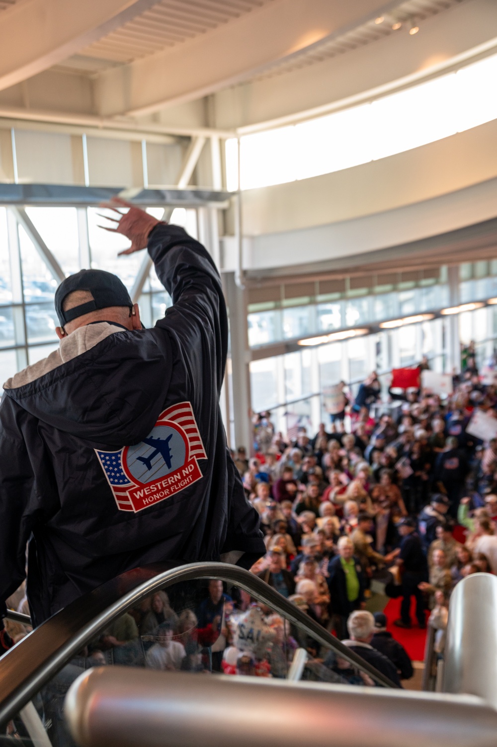 Team Minot welcomes back the Western North Dakota Honor Flight