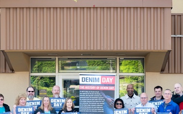 911th AW recognizes Denim Day during SAAPM