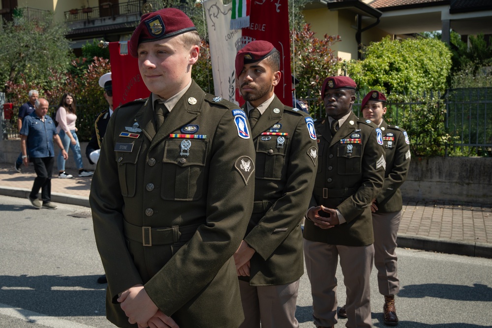 173rd Airborne Brigade Commemorates 80th Anniversary of Final WWII Battle in Italy