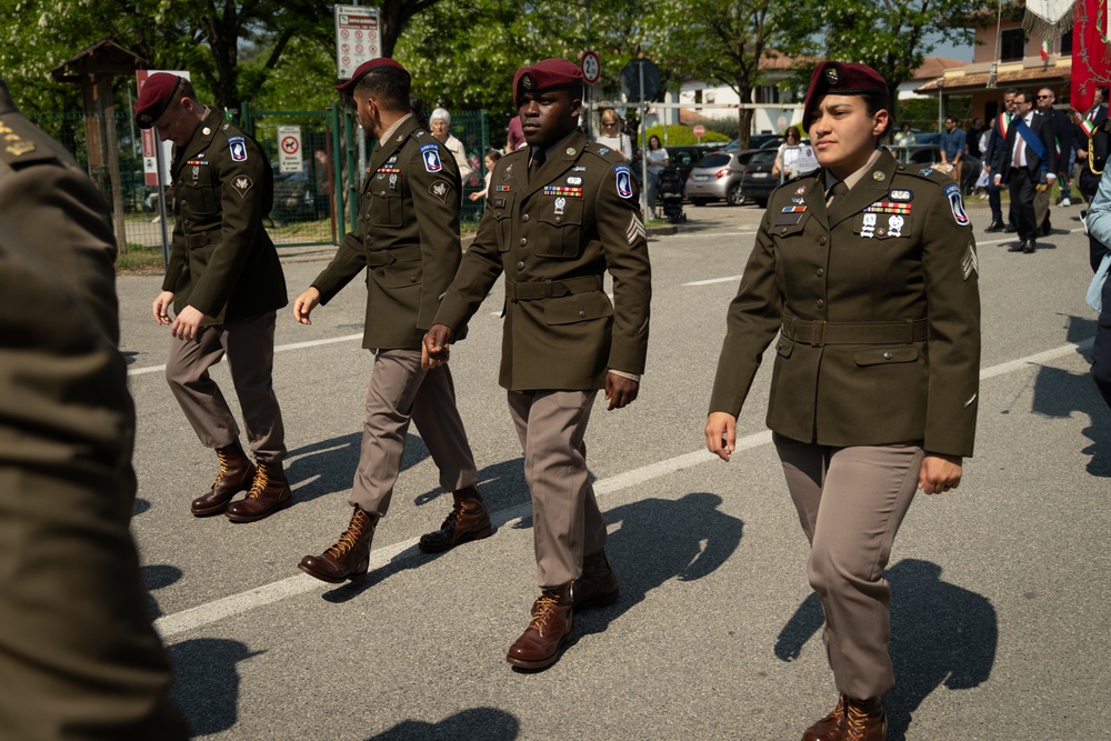 173rd Airborne Brigade Commemorates 80th Anniversary of Final WWII Battle in Italy