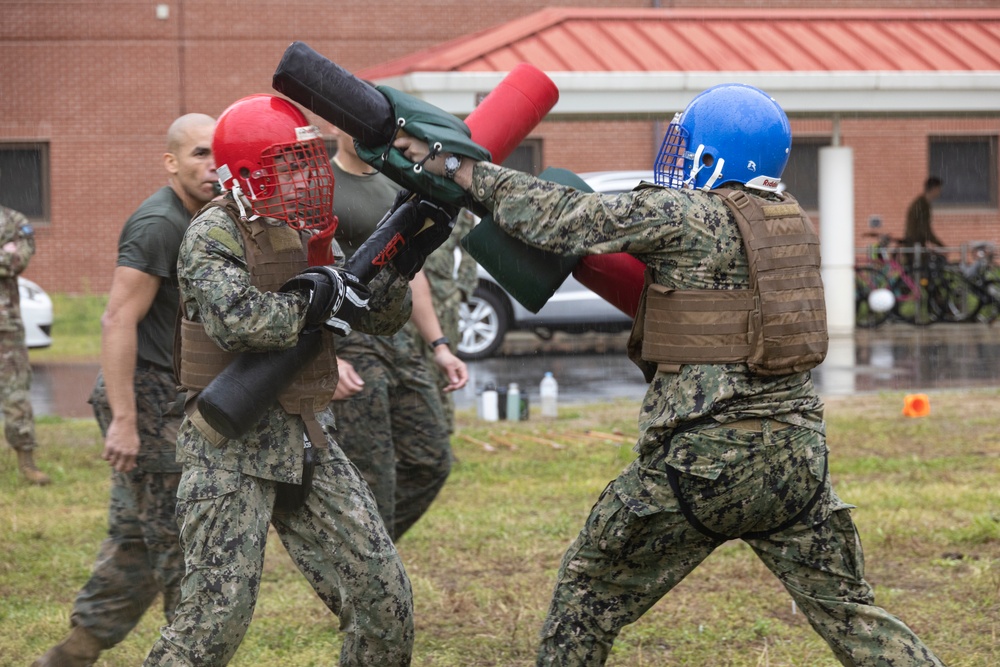 CNFK Sailors participate in MCMAP training