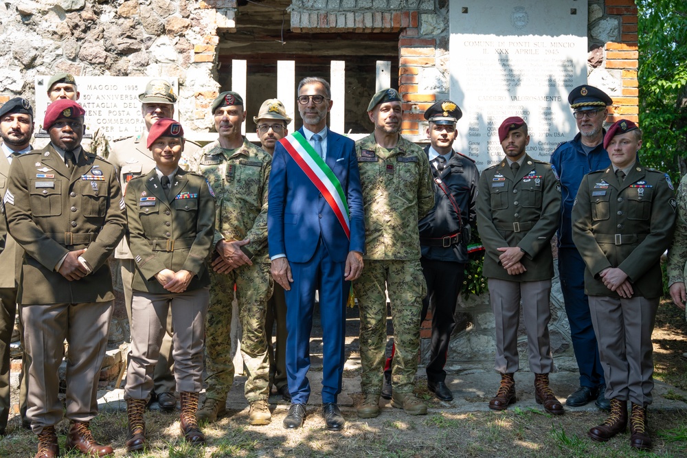 173rd Airborne Brigade Commemorates 80th Anniversary of Final WWII Battle in Italy