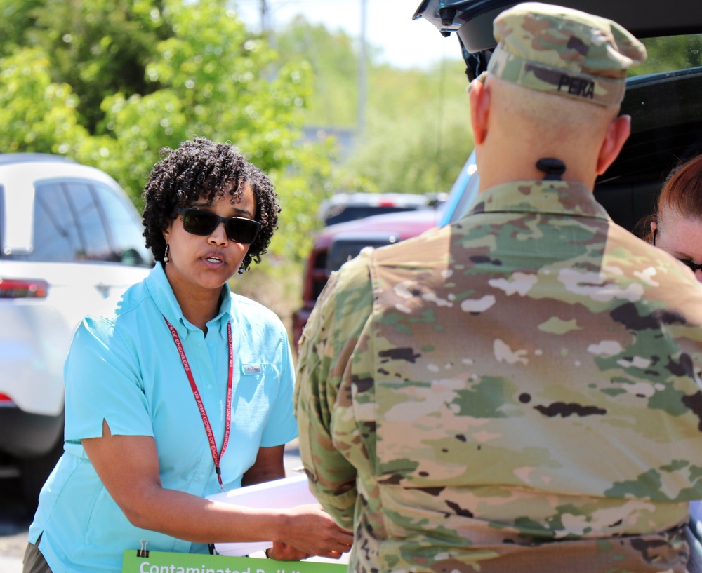Baltimore District leadership attends Contaminated Building Demolition Program site visit on Aberdeen Proving Ground