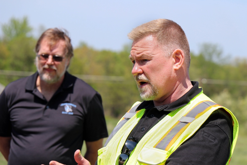 Baltimore District leadership attends Contaminated Building Demolition Program site visit on Aberdeen Proving Ground