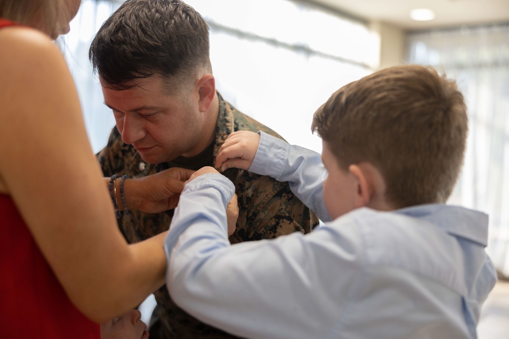 Lt. Col. Mark Mehrer Promotion