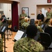 Cmdr. Joshua Freeze visits U.S. Navy Band