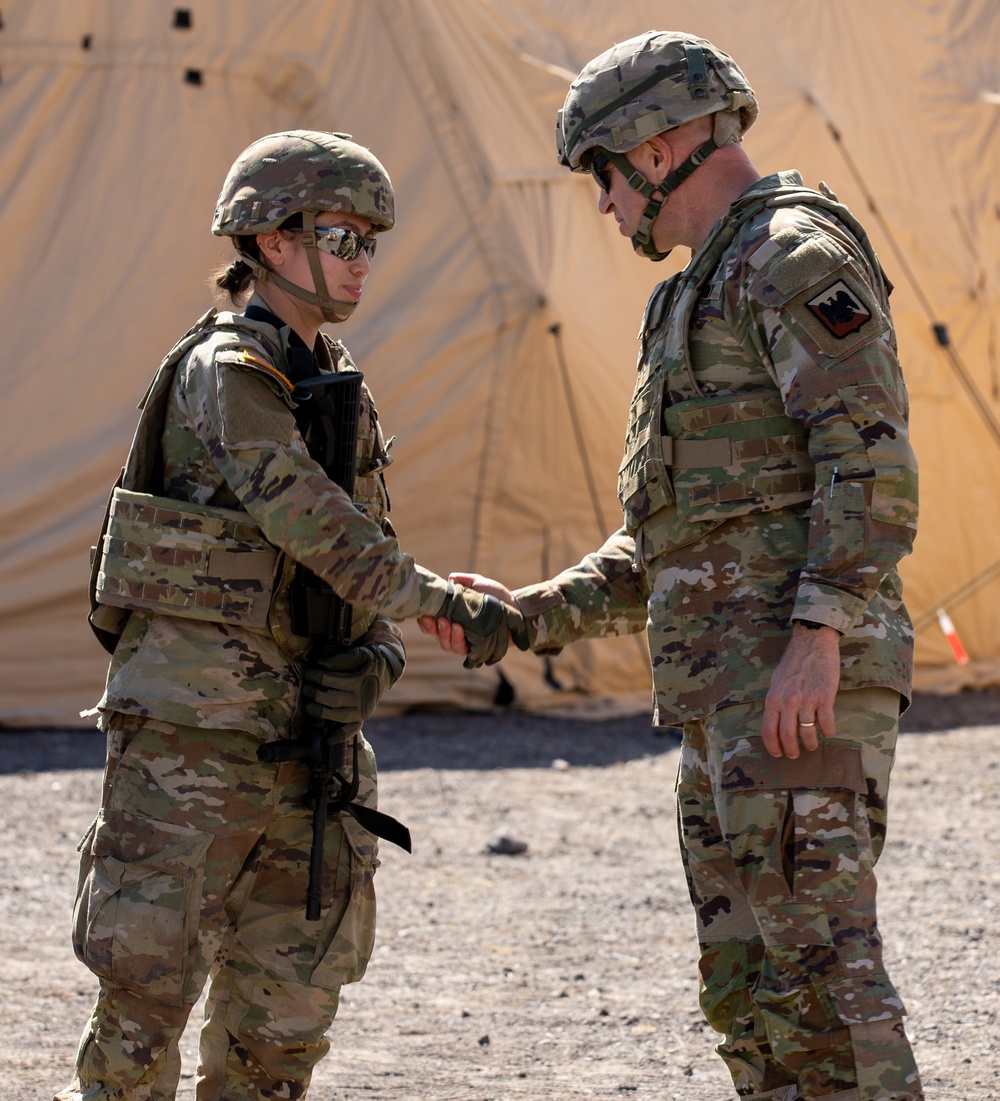 Army National Guard Senior Leadership visits Utah