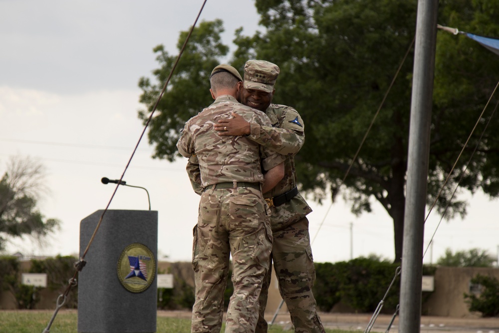 U.K. Maj. Gen. Ben Cattermole change of command ceremony