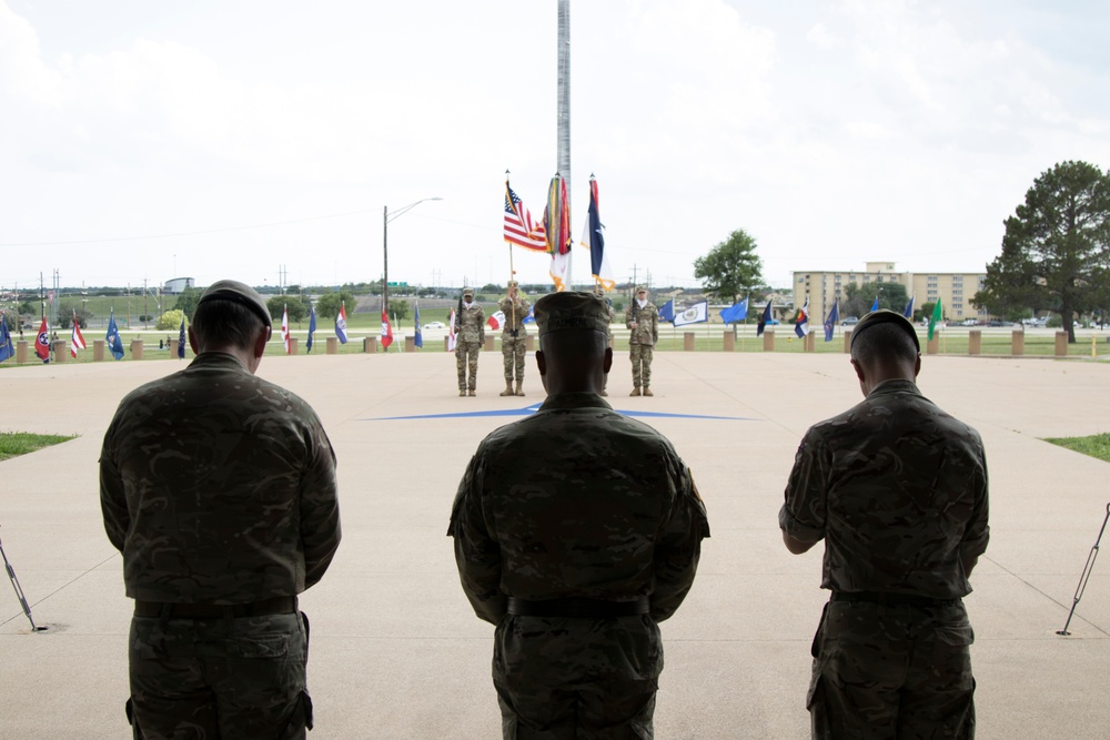 U.K. Maj. Gen. Ben Cattermole change of command ceremony