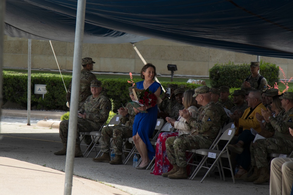 U.K. Maj. Gen. Ben Cattermole change of command ceremony