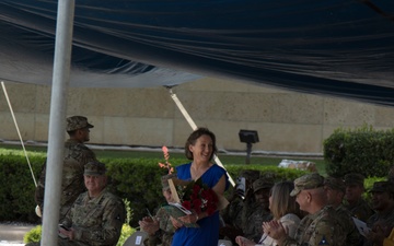 U.K. Maj. Gen. Ben Cattermole change of command ceremony