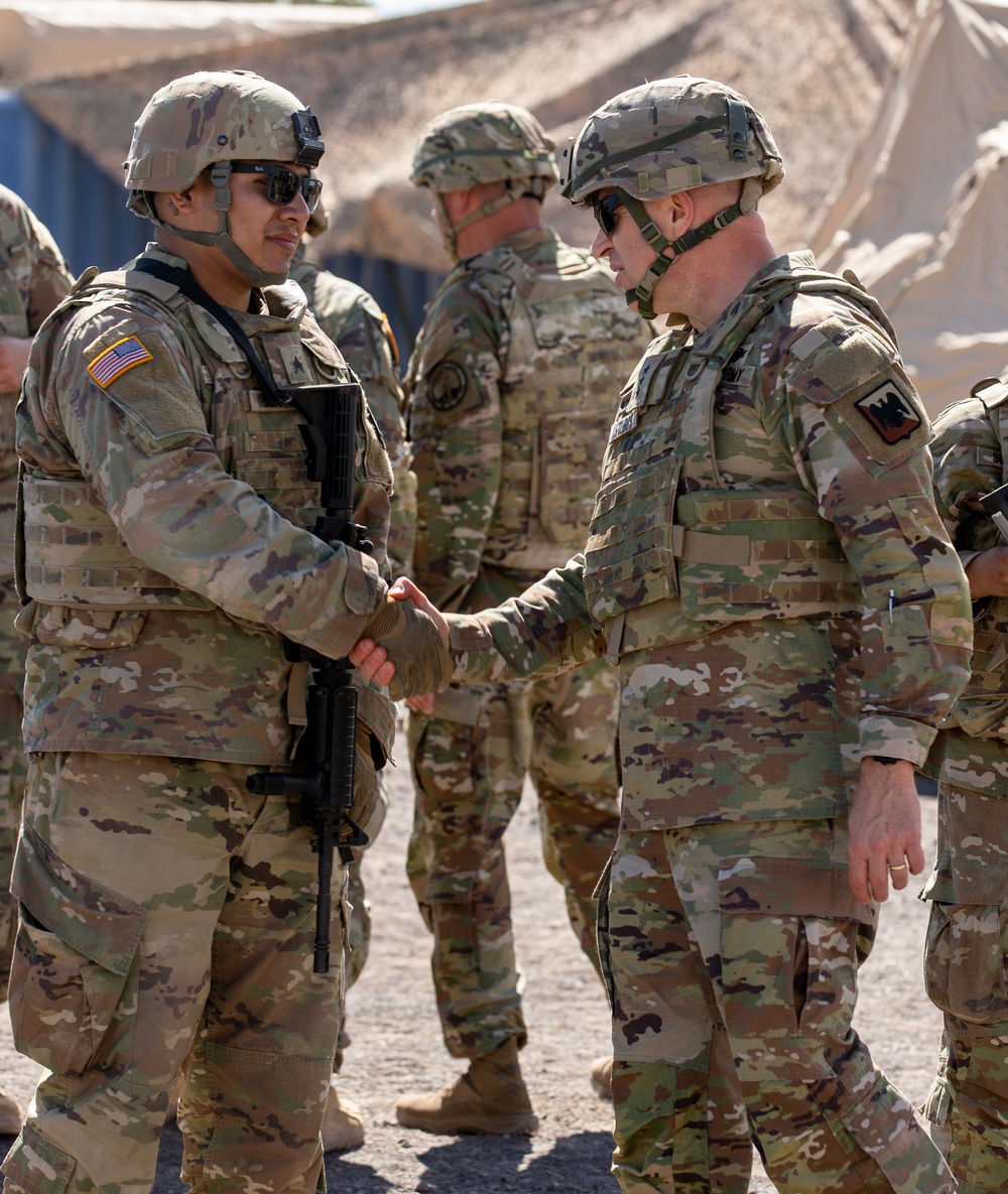 Army National Guard Senior Leadership visits Utah