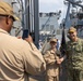 Vice Adm. Gumbleton Visits USS Bainbridge