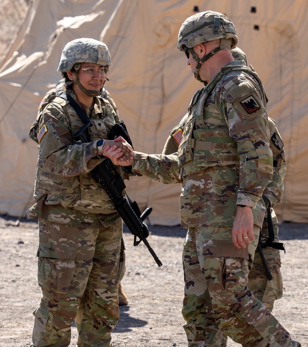 Army National Guard Senior Leadership visits Utah