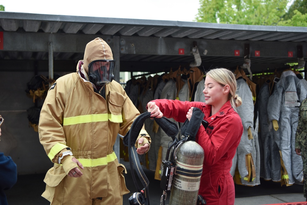 NTAG Golden Gate EOV tours Naval Base San Diego