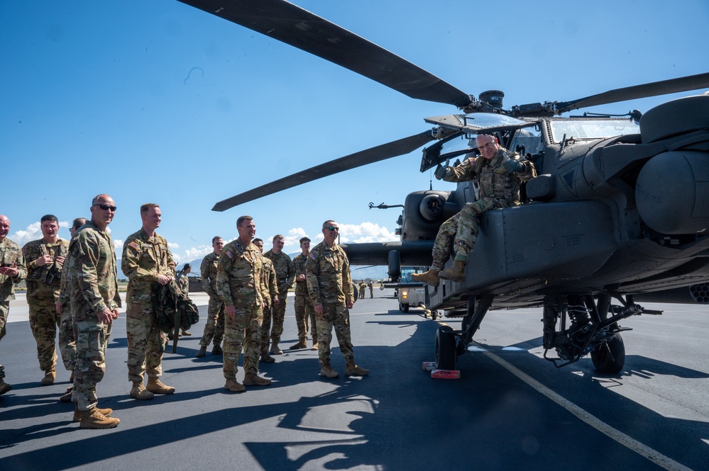 Army National Guard Senior Leadership visits Utah