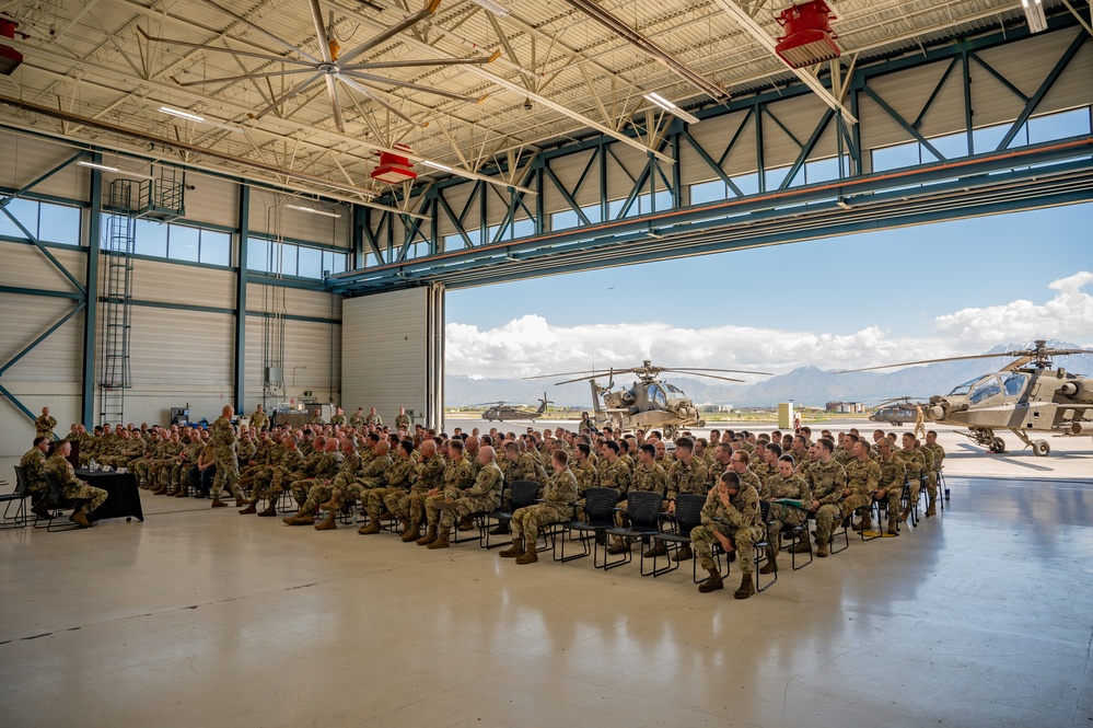Army National Guard Senior Leadership visits Utah