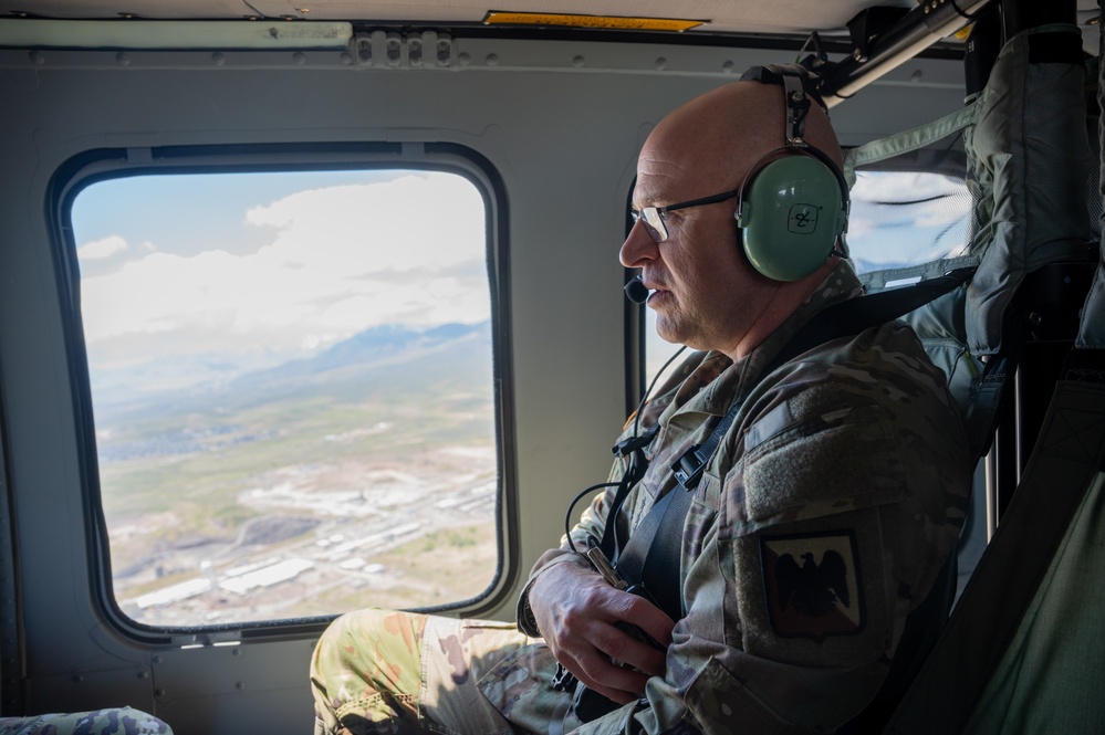 Army National Guard Senior Leadership visits Utah
