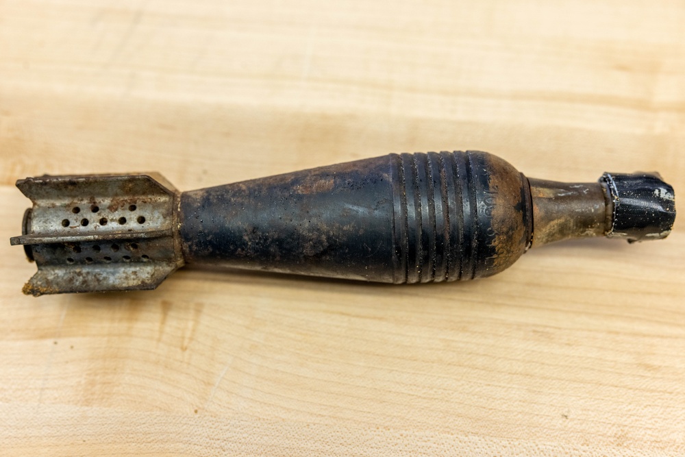 50mm French Mortar Discovered