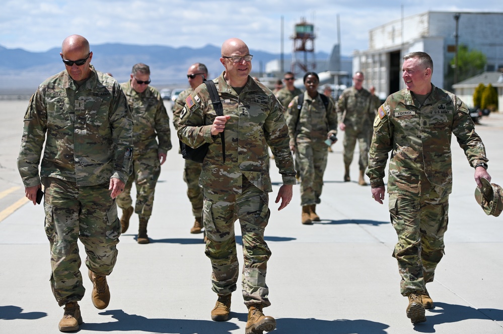 Army National Guard Senior Leadership visits Utah