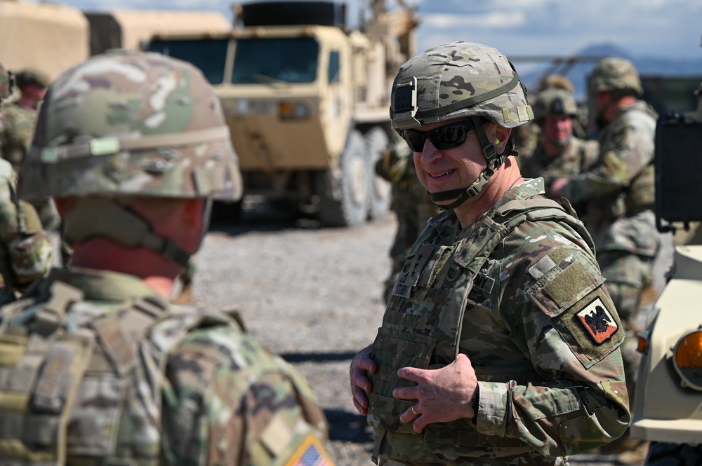 Army National Guard Senior Leadership visits Utah