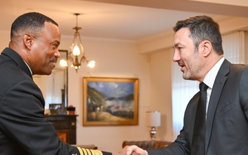 Adm. Holsey Meets with President Milei and Defense Leaders in Argentina