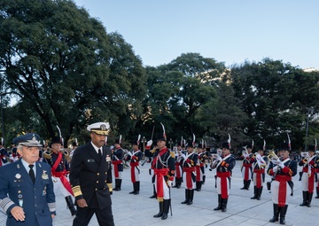 Adm. Holsey Meets with President Milei and Defense Leaders in Argentina