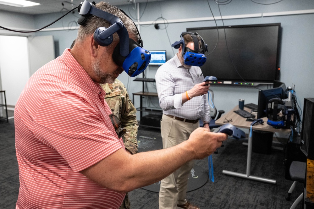 Findlay Township managers tour 911th AW