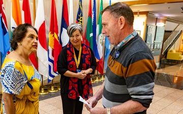 Gov. Lourdes Leon Guerrero of Guam visits DKI APCSS