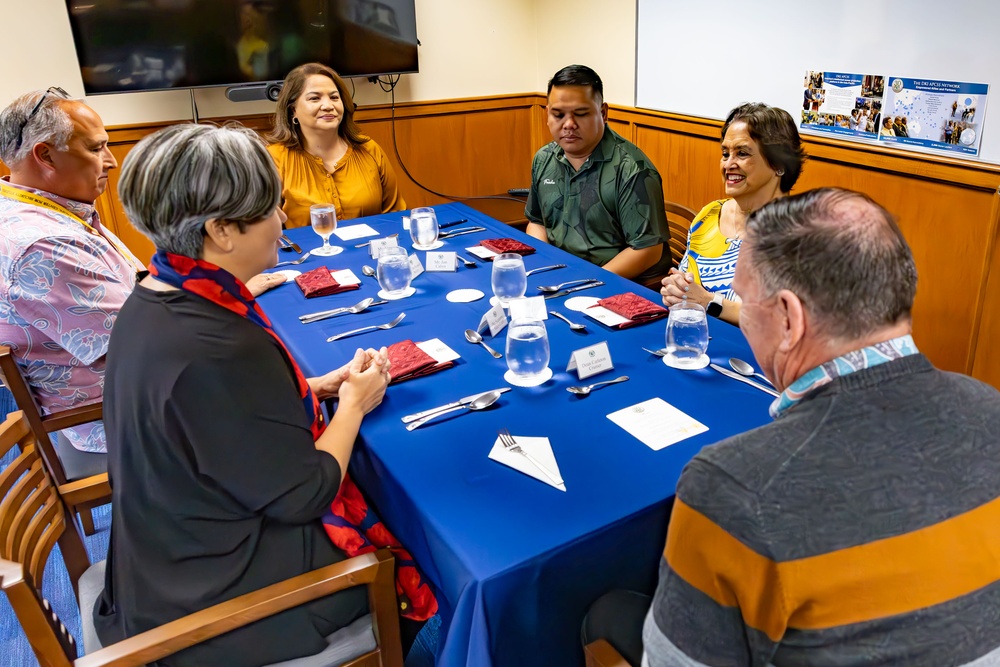 Gov. Lourdes Leon Guerrero of Guam visits DKI APCSS