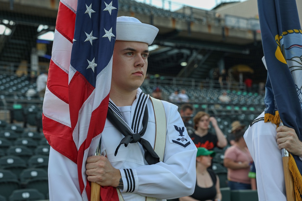 USS Iwo Jima Command Picnic at Tides' Stadium