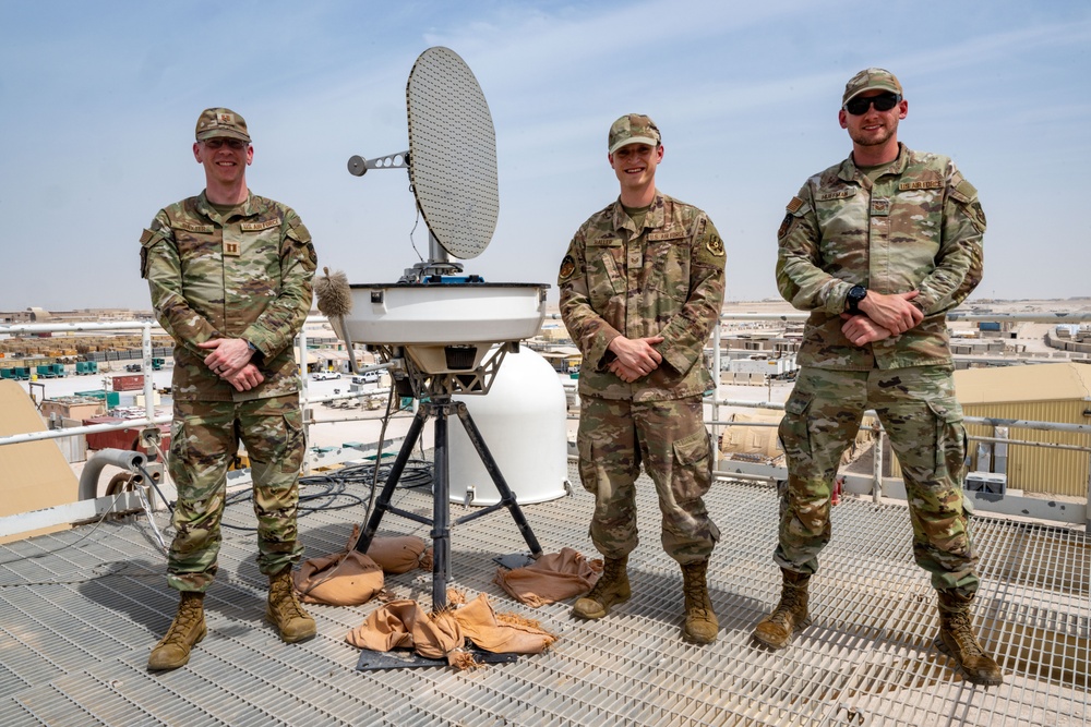 379th EOSS conduct monthly radar inspection