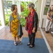 Gov. Lourdes Leon Guerrero of Guam visits DKI APCSS