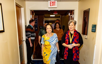 Gov. Lourdes Leon Guerrero of Guam visits DKI APCSS