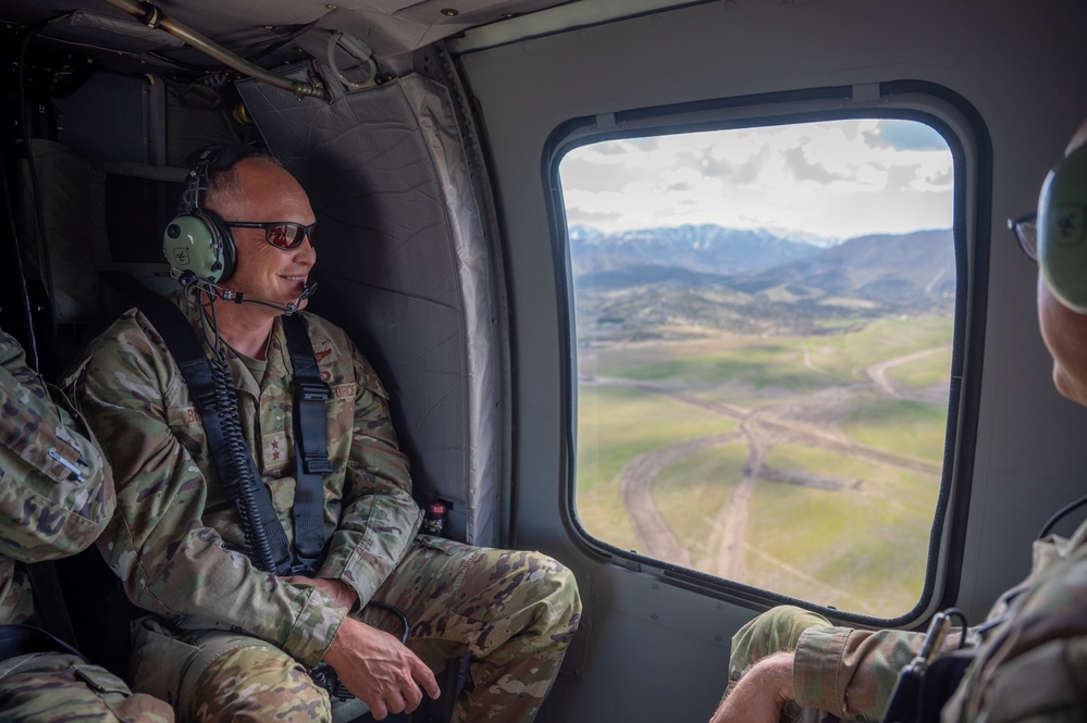Army National Guard Senior Leadership visits Utah