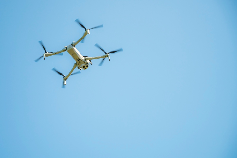 Team McChord Airmen participate in autonomous drone demonstration