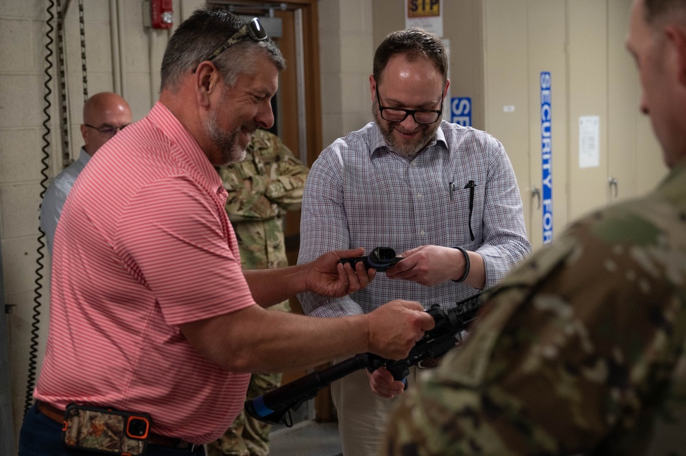 Findlay Township managers tour 911th AW