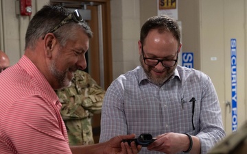 Findlay Township managers tour 911th AW
