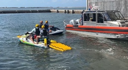 U.S. Coast Guard Station Pensacola, Escambia County First Responders Conduct Exercise on NAS Pensacola