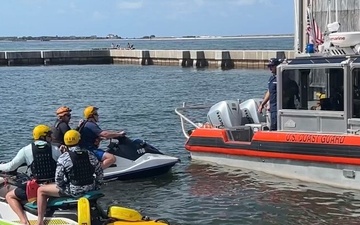 U.S. Coast Guard Station Pensacola, Escambia County First Responders Conduct Exercise on NAS Pensacola