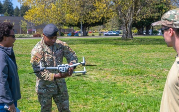 Team McChord Airmen participate in autonomous drone demonstration