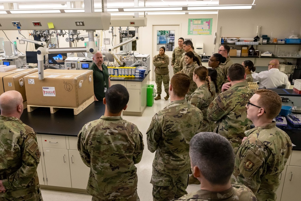 Future Air Force  and Space Force Bioenvironmental Engineers hone skills in USAFSAM course
