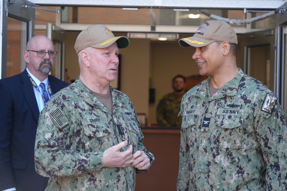 SWSC showcases cutting-edge training to Vice Chairman of the Joint Chiefs of Staff