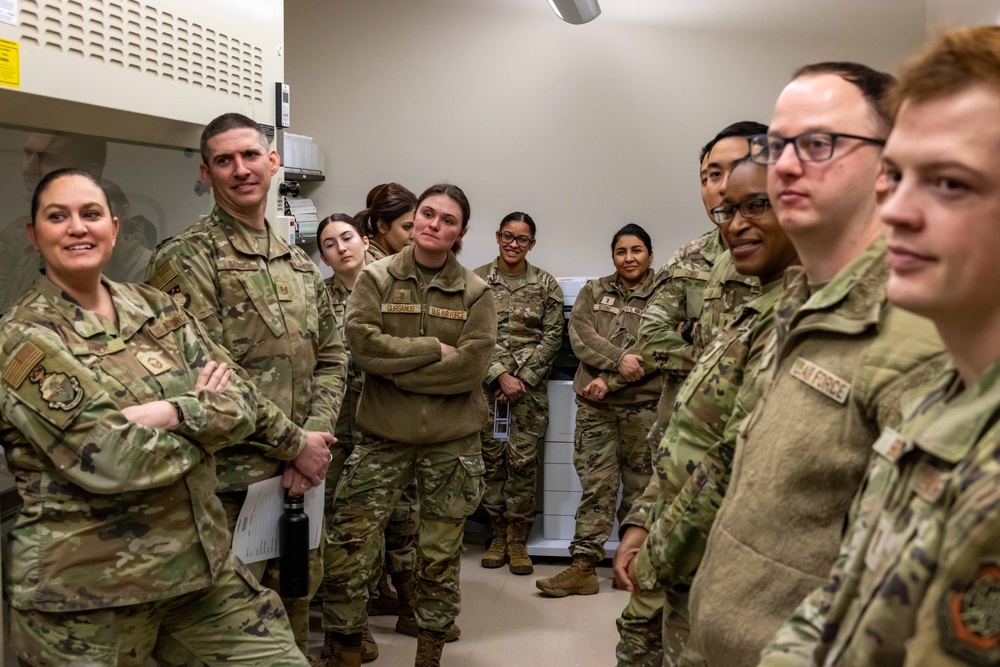 Future Air Force  and Space Force Bioenvironmental Engineers hone skills in USAFSAM course