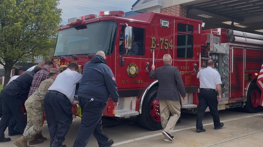 Forest Glen Annex welcomes Engine 754, Increasing Readiness