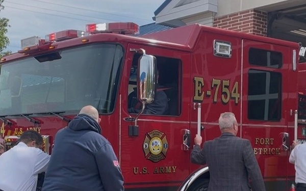 Forest Glen Annex welcomes Engine 754, Increasing Readiness
