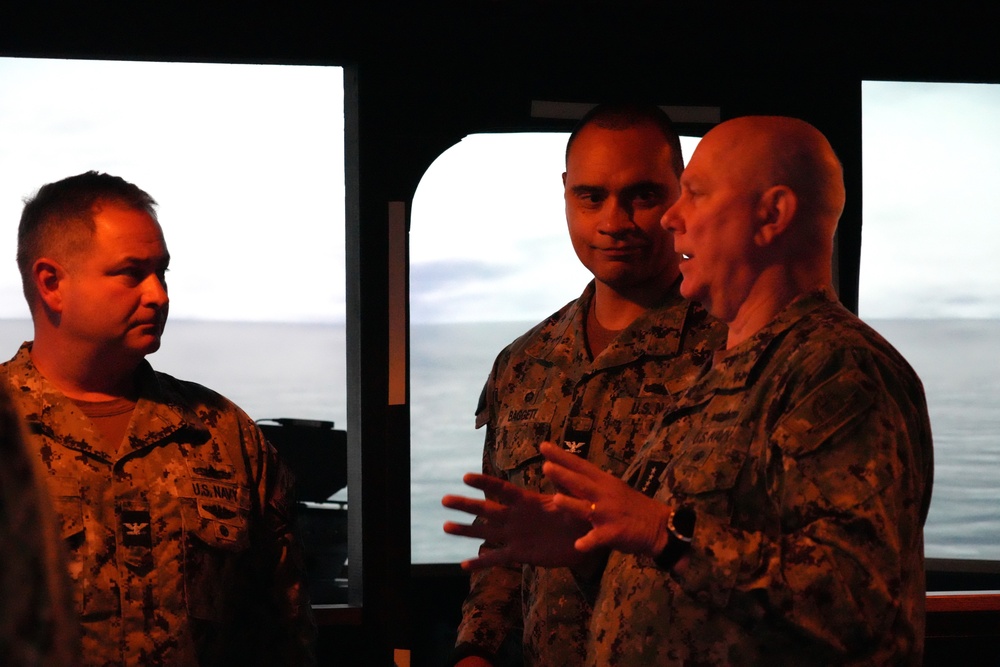 SWSC showcases cutting-edge training to Vice Chairman of the Joint Chiefs of Staff