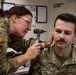 USAFSAM students practice hearing conservation techniques
