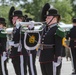 The Norwegian Army's &quot;His Majesty the King's Guard&quot; performs at Camp Lejeune